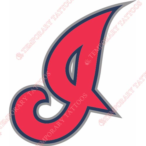 Cleveland Indians Customize Temporary Tattoos Stickers NO.1551
